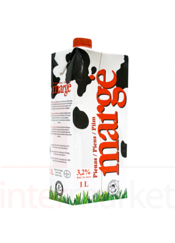 Pienas Margė 3.2%rieb.1L